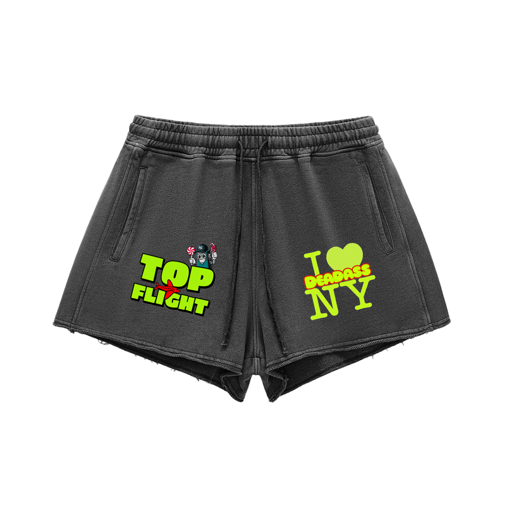 I Deadass Love NY Drawstring Shorts (DTG)