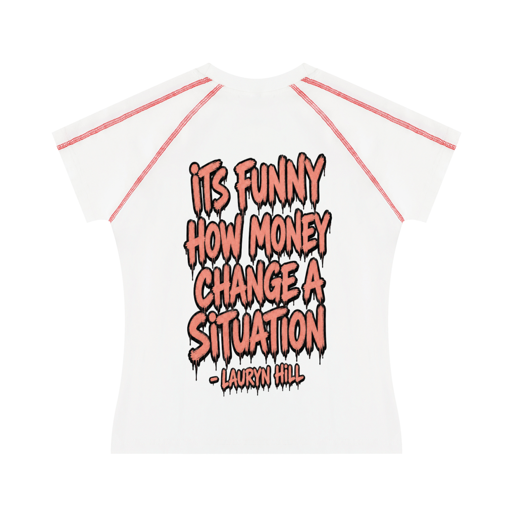 Top Flight Lauryn Hill Quote Stitch T-Shirt (DTG)
