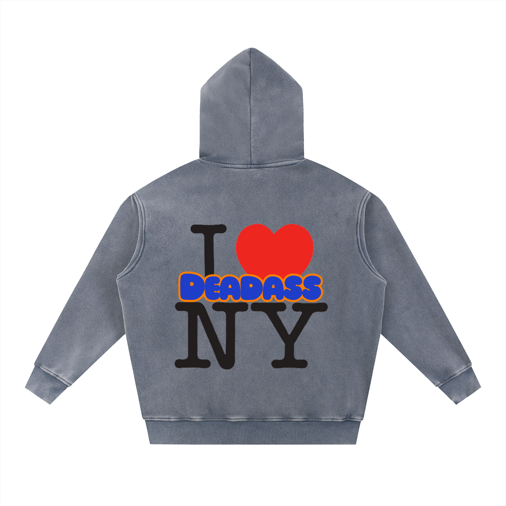 I Deadass Love NY Oversize Hoodie (DTG)