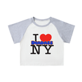 I Deadass Love NY Mets Edition Crop Top (DTG)