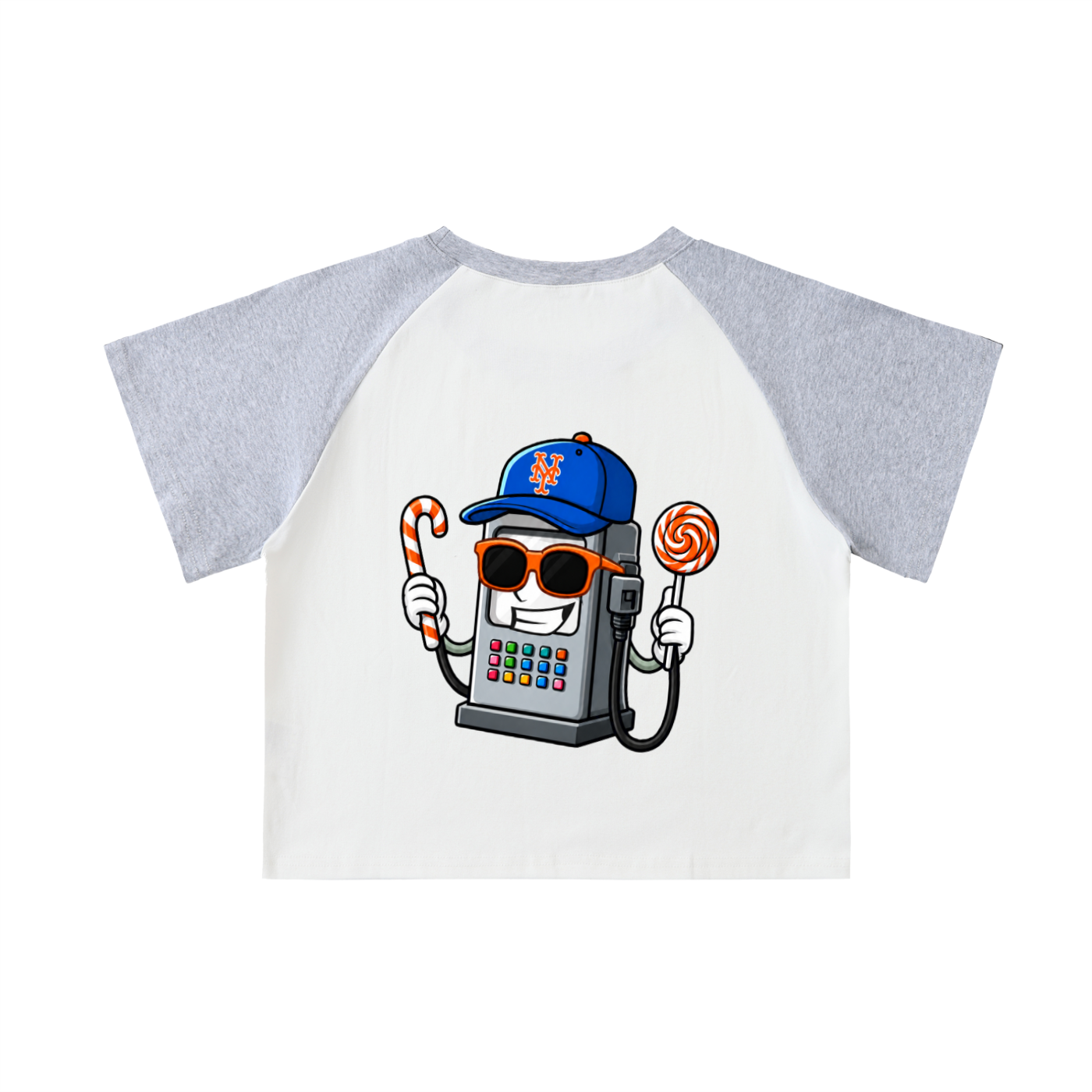 I Deadass Love NY Mets Edition Crop Top (DTG)