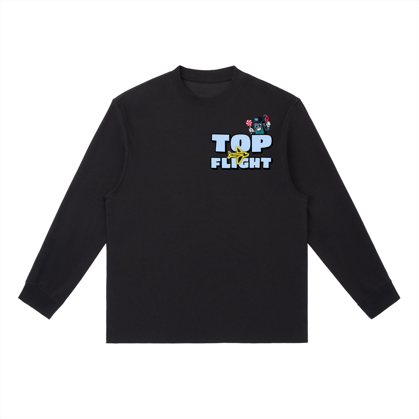 Top Flight Butch Quote Long-Sleeve T-Shirt (DTG)