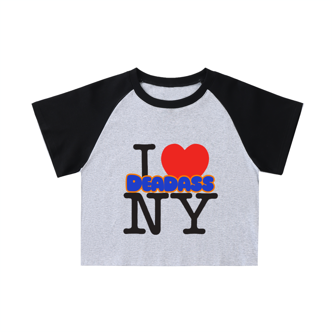 I Deadass Love NY Crop Top (DTG)