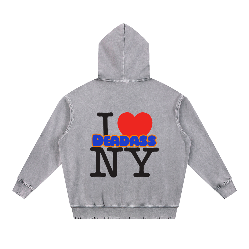 I Deadass Love NY Heavyweight  Hoodie (DTG)