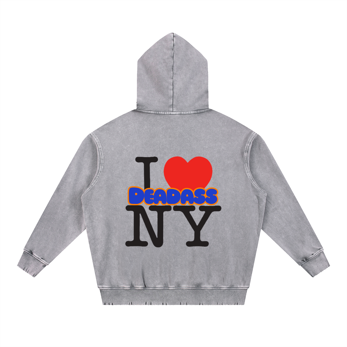 I Deadass Love NY Heavyweight  Hoodie (DTG)