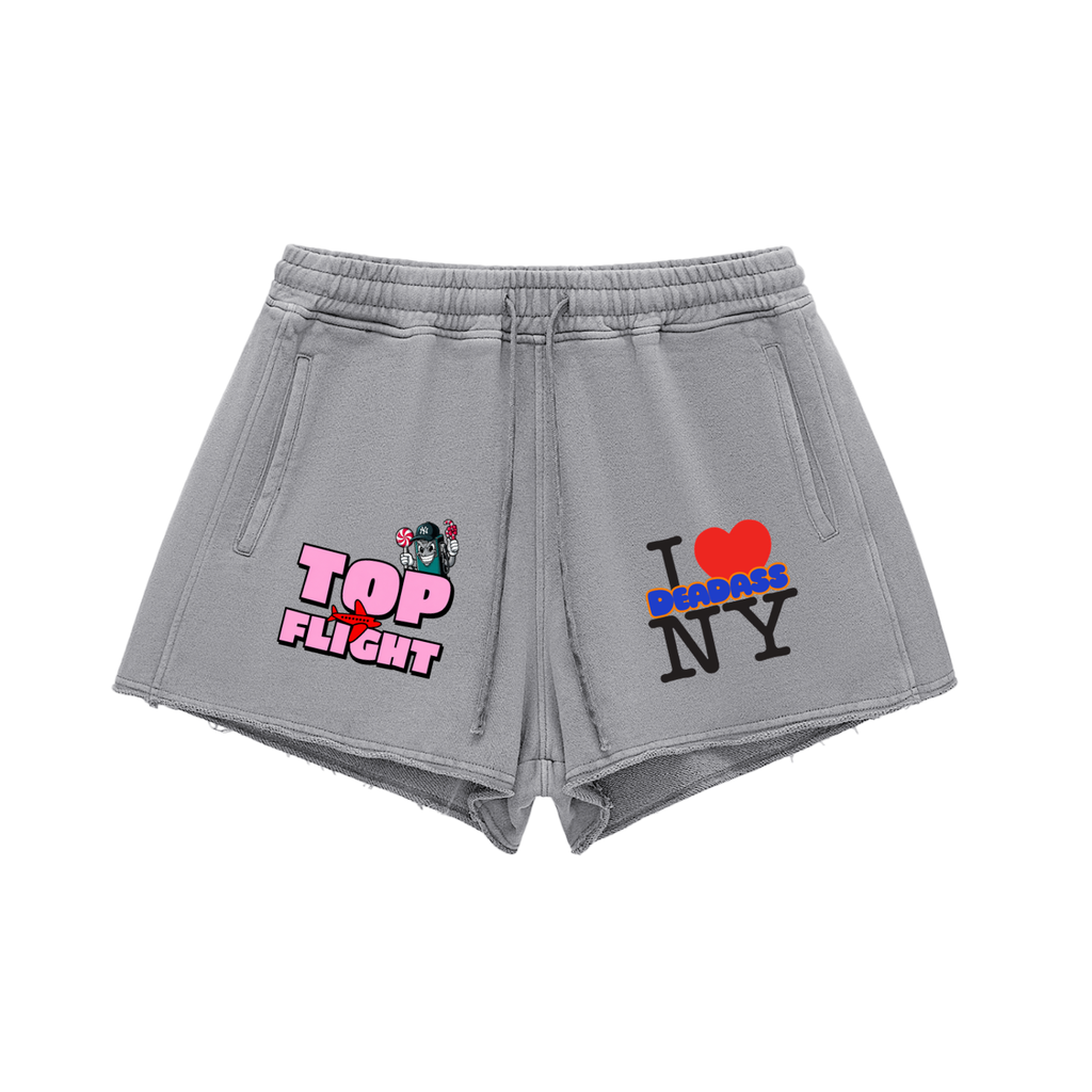 I Deadass Love NY Drawstring Shorts (DTG)