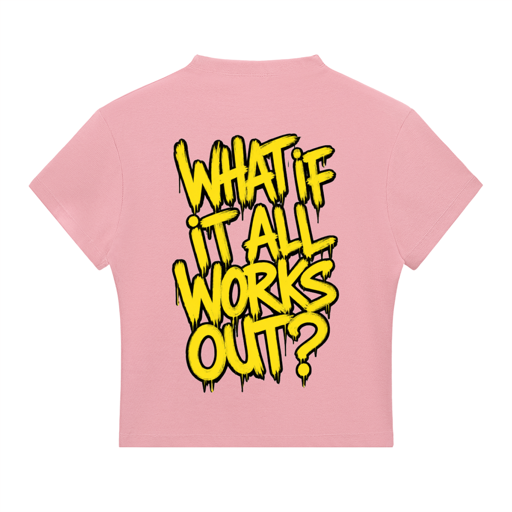 Top Flight WHAT IF Slim Fit T-Shirt (DTG)