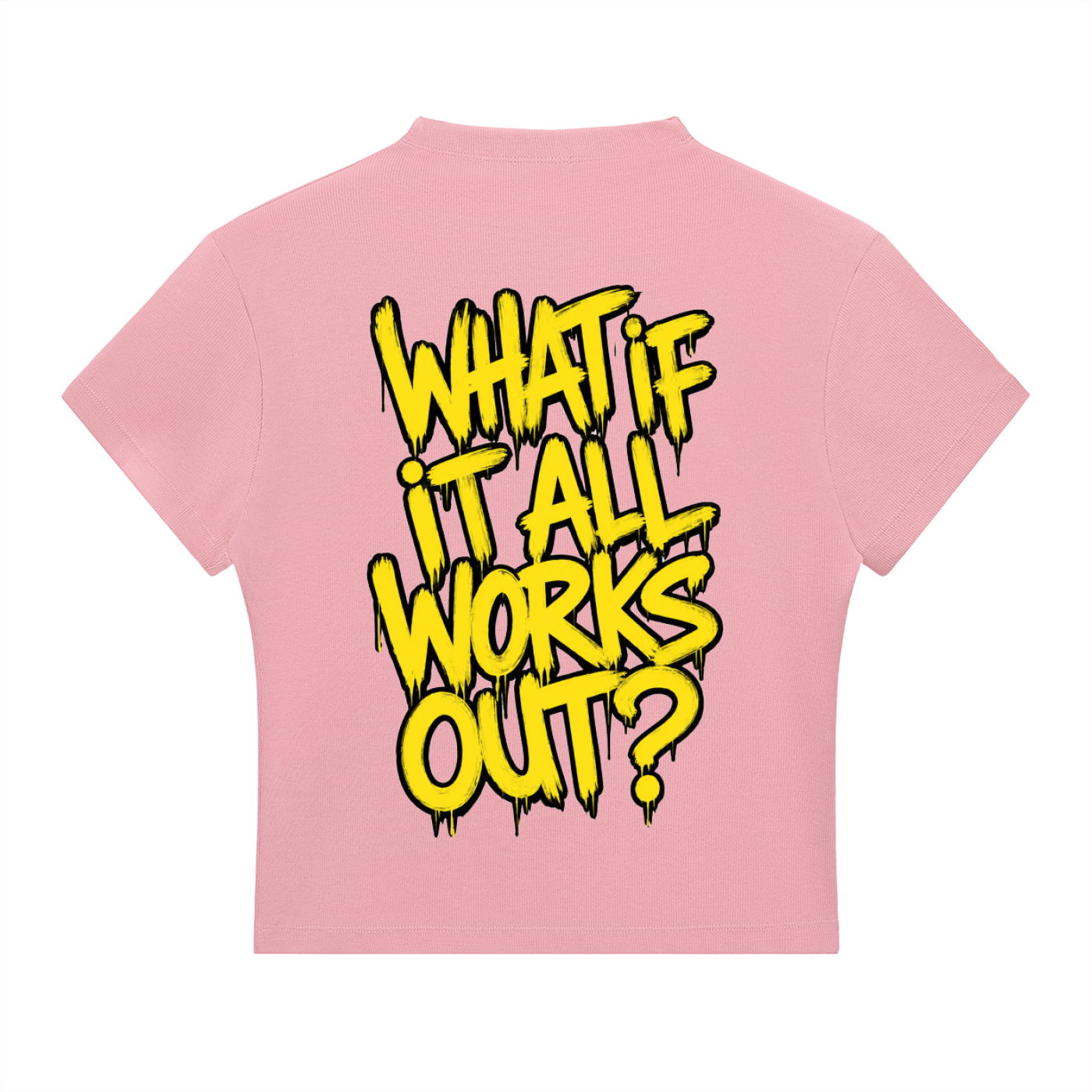 Top Flight WHAT IF Slim Fit T-Shirt (DTG)