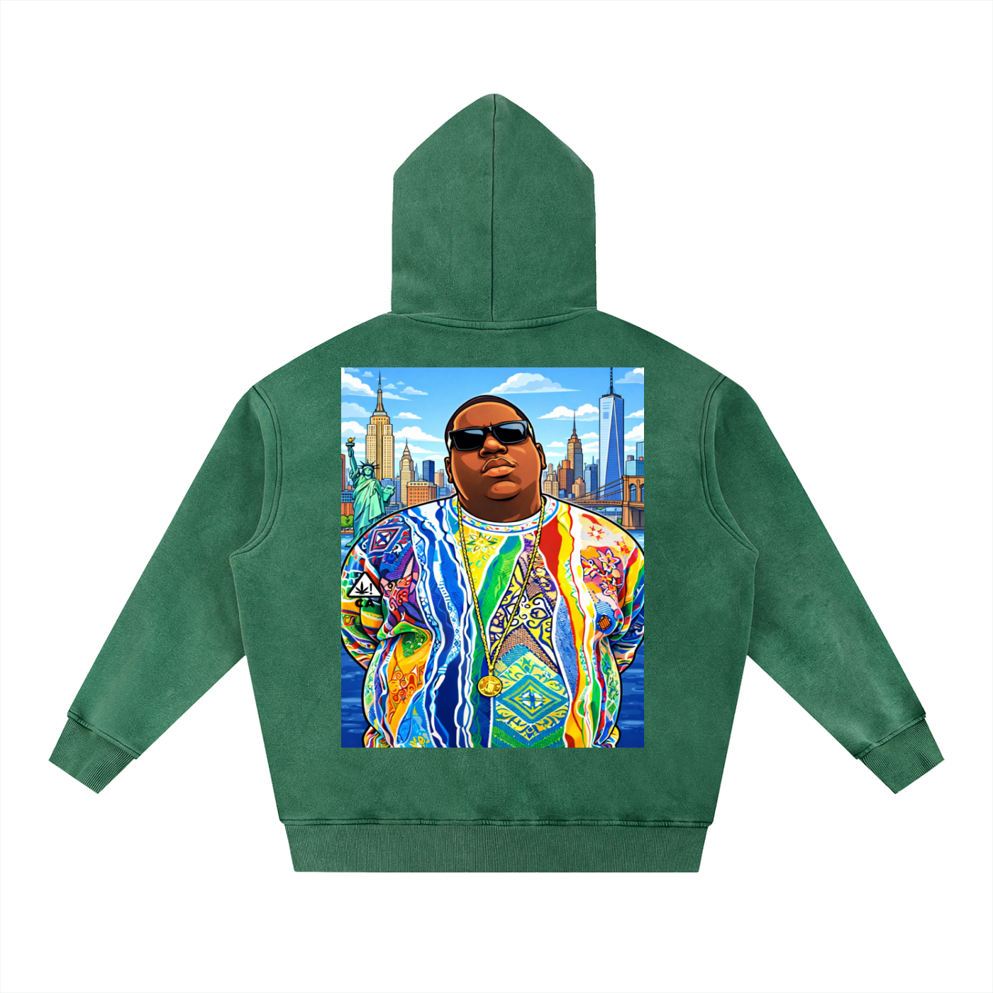 I Deadass Love NY Notorious Oversize Hoodie (DTG)