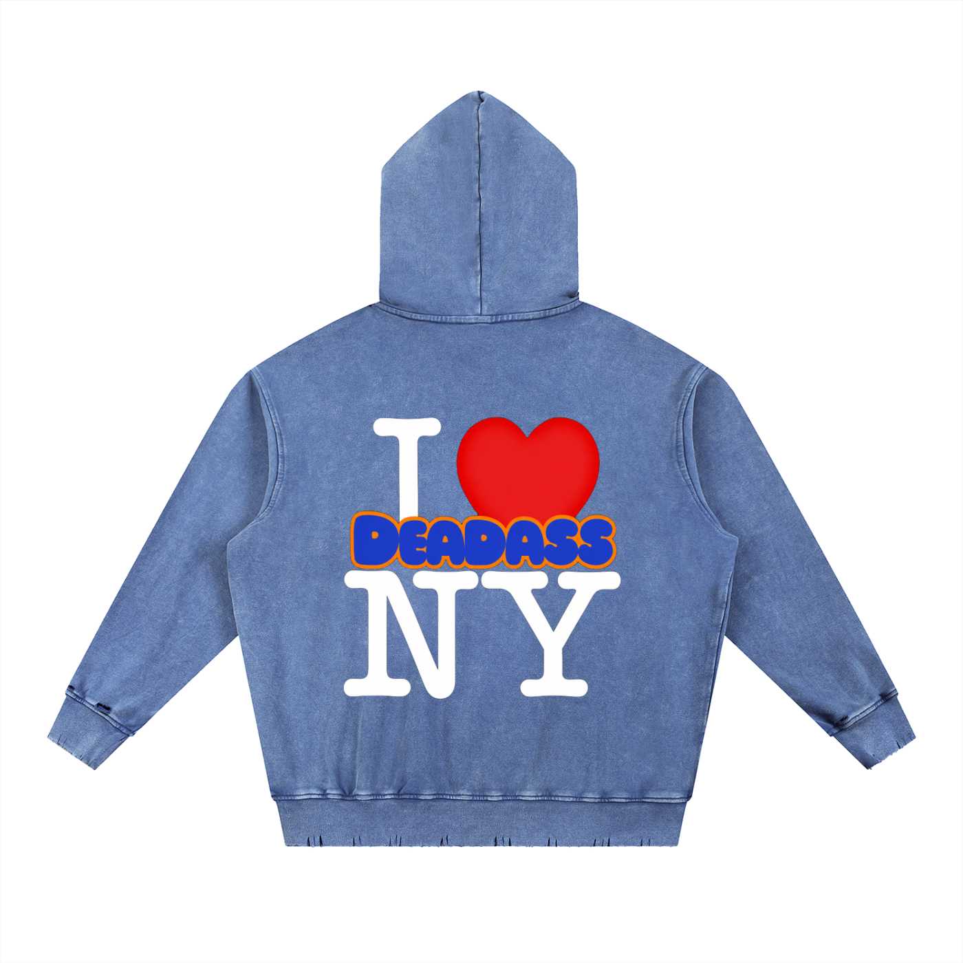 I Deadass Love NY Heavyweight  Hoodie (DTG)