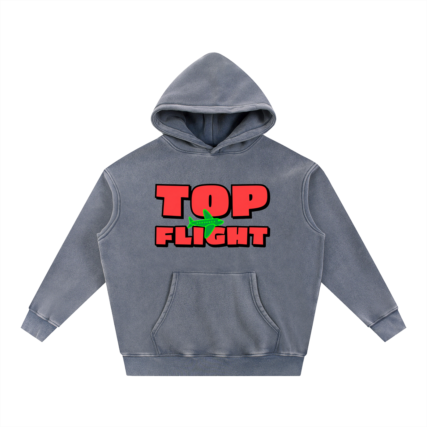 Top Flight Basquiat Oversize Hoodie (DTG)