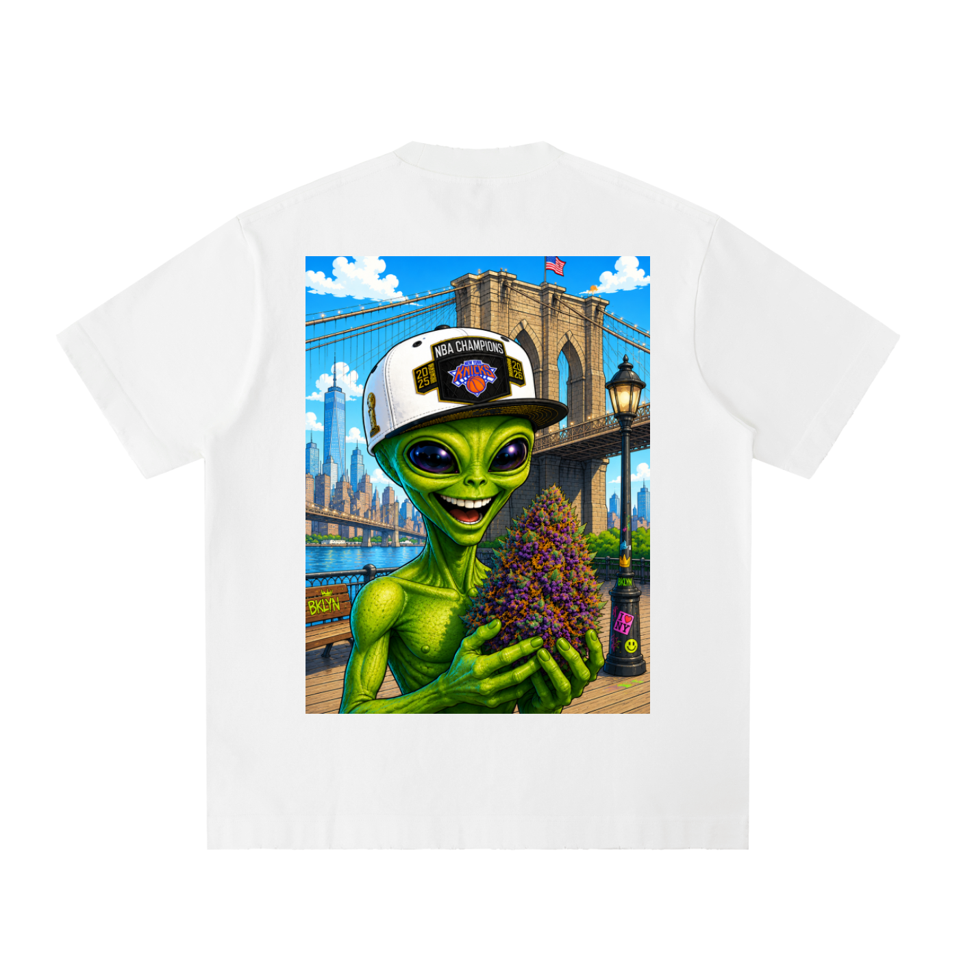 Top Flight Alien Champion T-Shirt (DTG)
